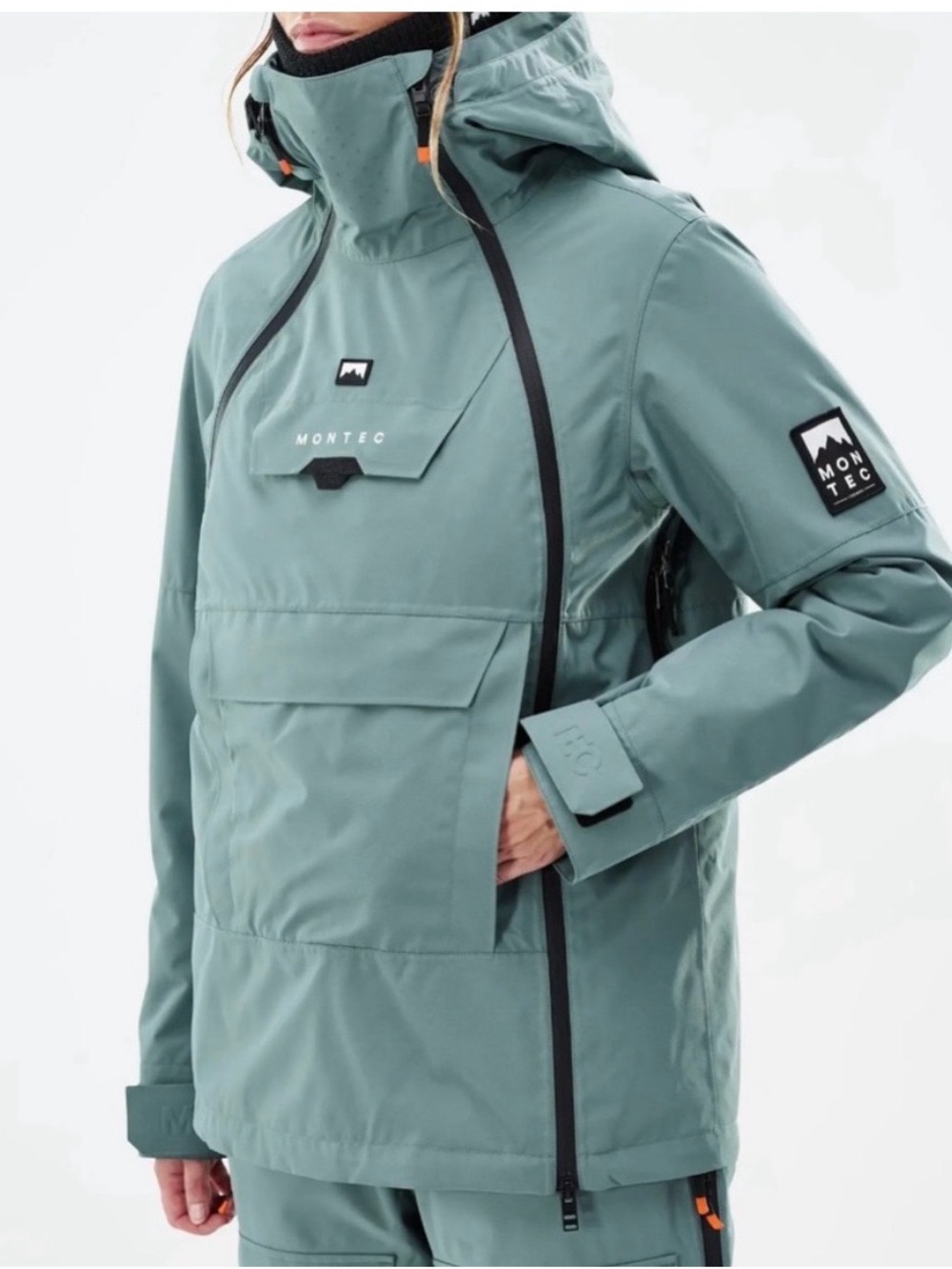 Montec Doom Insulated Women's Ski Jacket in Atlantic